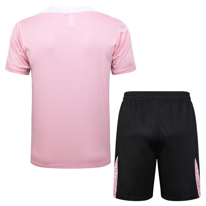 Chandal del Paris Saint-Germain Jordan Manga Corta 24-25 Rosa - Pantalon Corto
